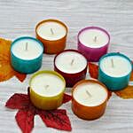 Scented Candle And Dry Fruit Combo