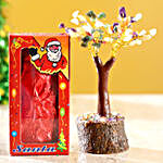 Colourful Stone Wish Tree & Choco Swiss Santa