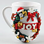 Special Christmas Wreath Joy Mug