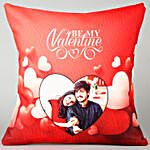 Personalised Be My Valentine Cushion Hand Delivery