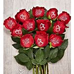 Set Of Romantic Roses