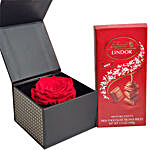 Lindor Chocolate And Forever Rose