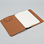 Personalised Leather Cover Notebook