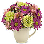 Vivacious Mixed Flowers Bunch