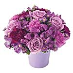 Exquisite Assorted Flowers Pot Arrangement