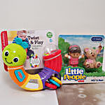 Little People Figures And Rattle For Baby Girl