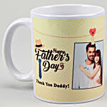 Personalised Fathers Day White Mug