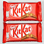 Devotional Kids Rakhi Set And 2 Pcs Of Kitkat