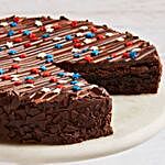 Tempting Chocolate Brownie Cake