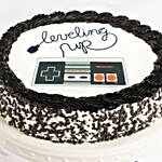 Vintage Nintendo Controller Chocolate Cake