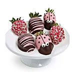 Ladybug Chocolate Covered Strawberries