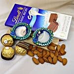 Diwali Greetings Chocolates And Almonds