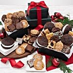 Joyful Christmas Cookies And Brownies Gift Box