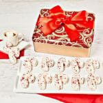 Merry Christmas Candy Cane Cookies Tin