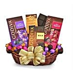 Godiva Lovers Basket