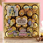 Birthday Blast Ferrero Rocher Personalised Box