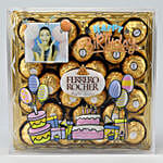 Birthday Blast Ferrero Rocher Personalised Box