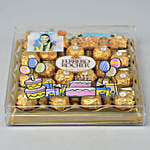 Birthday Blast Ferrero Rocher Personalised Box