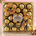 Love You Printed Ferrero Rocher Box
