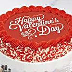 Happy Valentines Day Red Velvet Cake