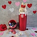 Red Hot Valentines Tube Goodies