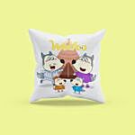 Wolfoo Family Play Tent Pillow