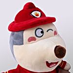 Wolfoo Firefighter Soft Toy