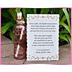 Happy Mothers Day Personalised Message In A Bottle