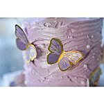 Violet Butterfly Cake 4 Inches
