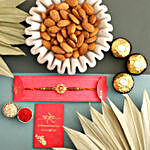 Sneh Om Rakhi With Almonds & Ferrero Rocher