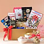 Mrs Clause Gold Gift Basket