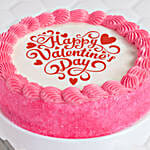 Pretty In Pink Valentines Day Cake