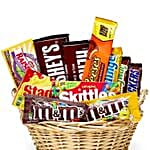 Chocolate And Candy Basket