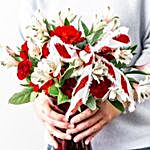 Exotic Christmas Peppermint Bouquet