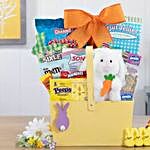 Easter Bunny And Peeps Gift Basket