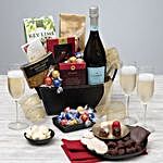 Champagne And Truffles Gift Basket