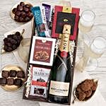 Moet Champagne Gilded Gift Box