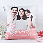 Language of Love Personalised Cushion