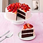Choco Licious Strawberry Cake
