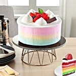 Rainbow Cake Delight