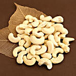 Sneh Om Leaf Rakhi With Almonds & Cashews