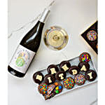 Birthday Oreos and White Wine Gift Box