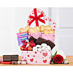 Valentine Brownies and Chocolate