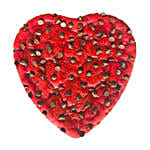 Red Heart Shaped Cookie Cake