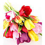 Rainbow Tulip Bouquet - 15 Stems