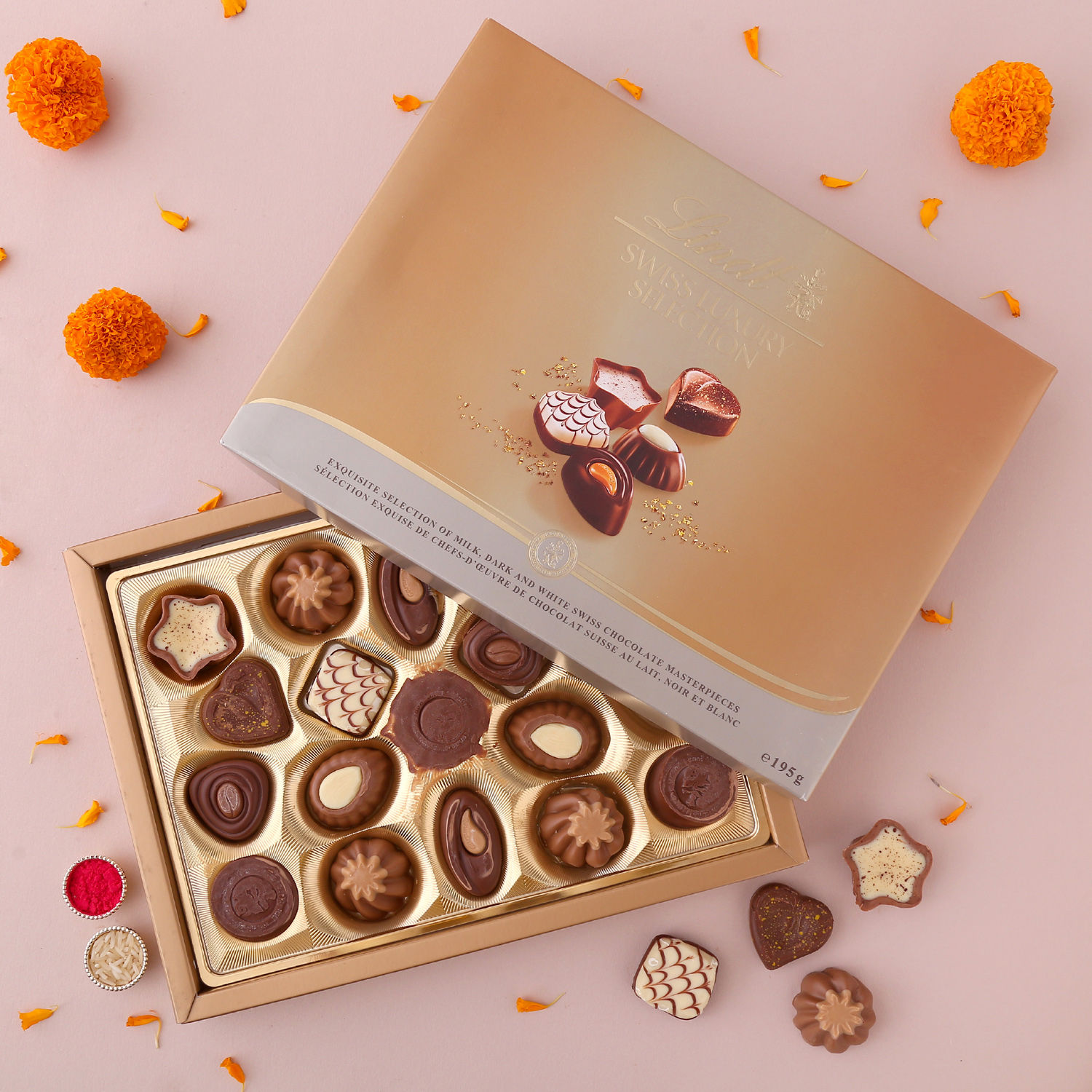 Lindt Swiss Luxury Collection With Roli Chawal usa | Gift Lindt