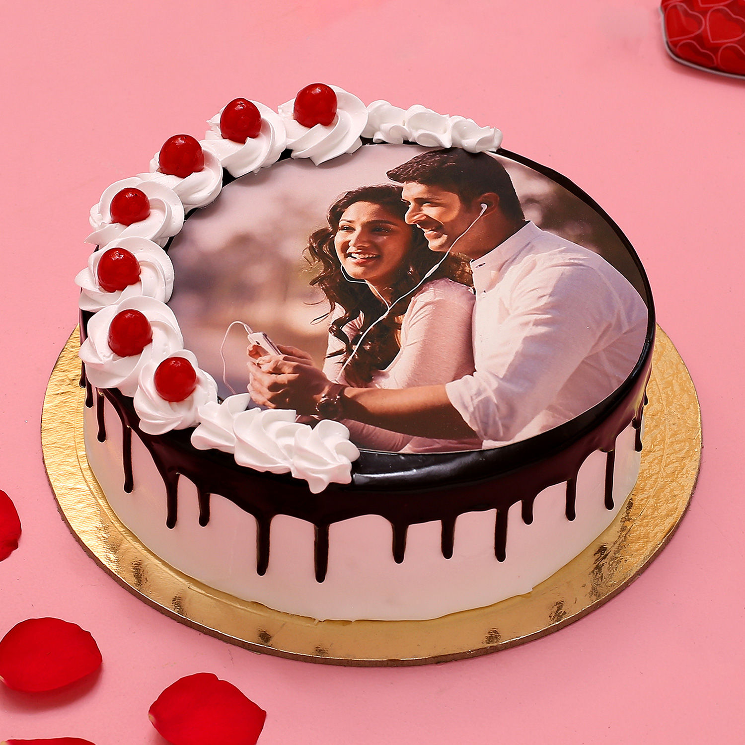 Chocolate Photo Cake
