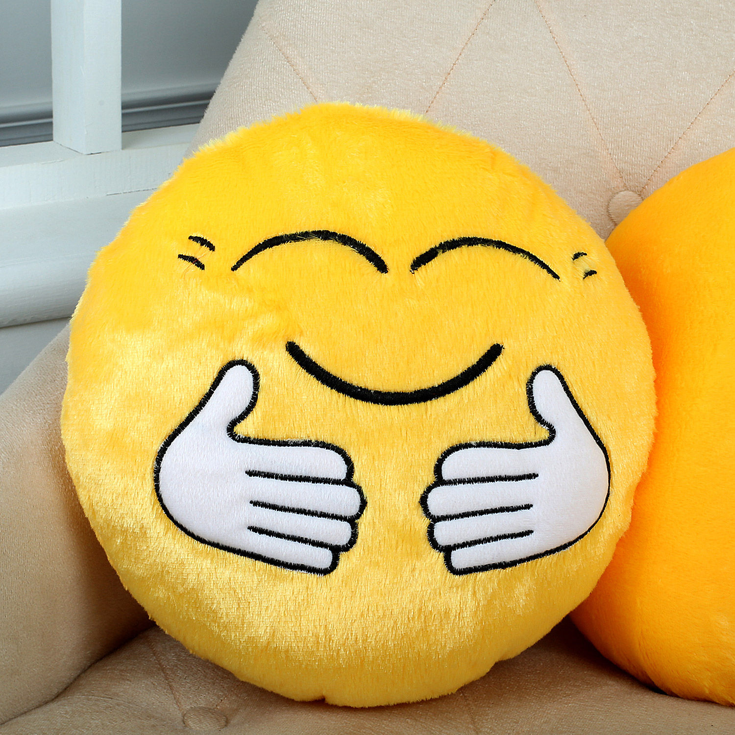 smiley cushions