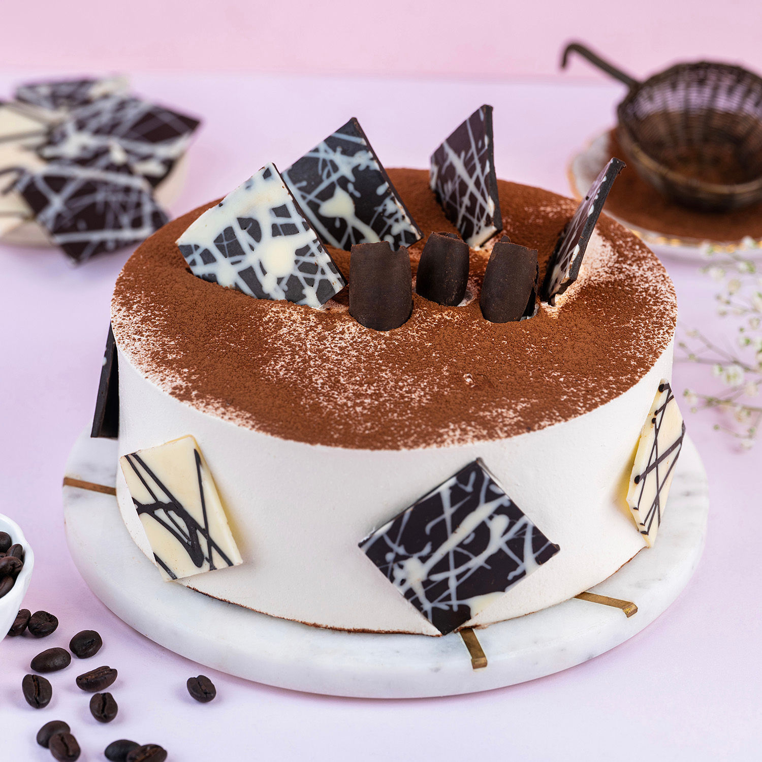 Buy/Send Tiramisu Cake 2kg Online- FNP Buy/Send Tiramisu Cake 2kg Online- FNP
