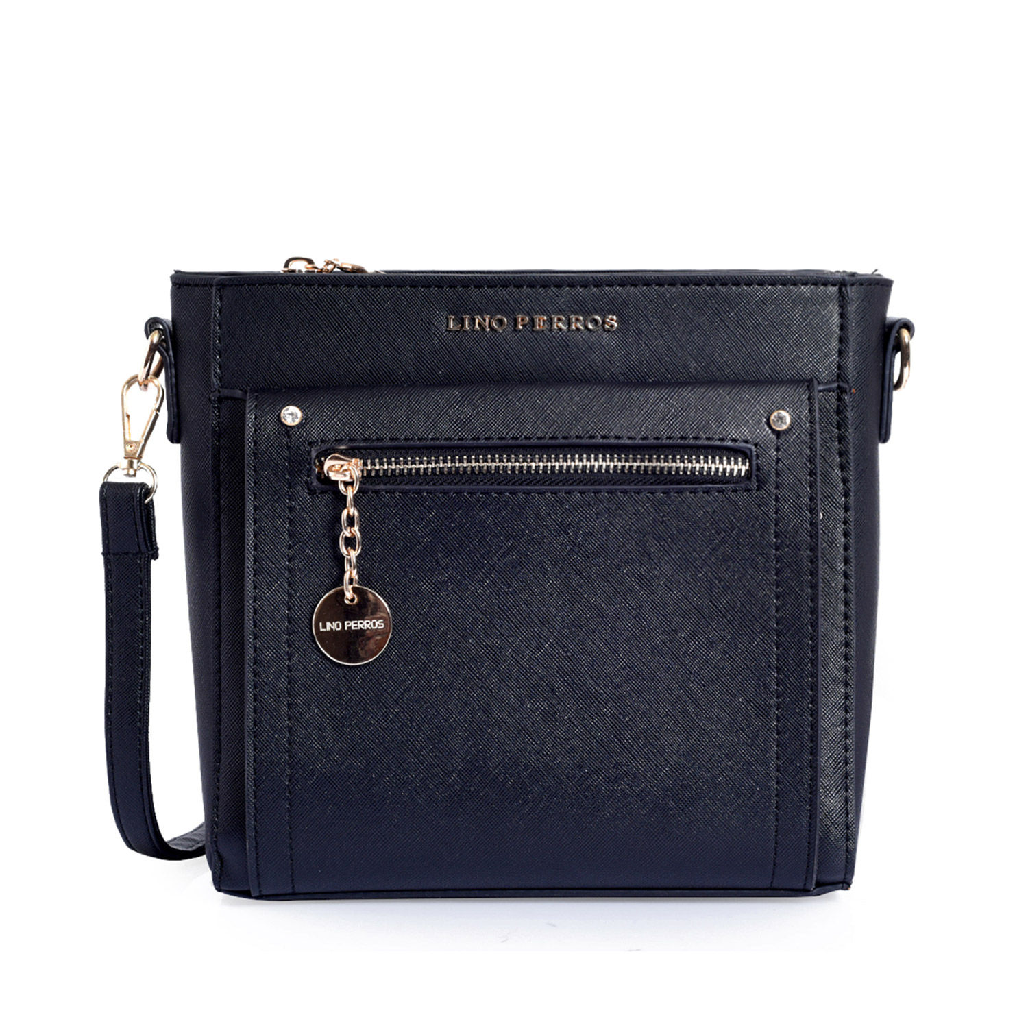 leatherette sling bag